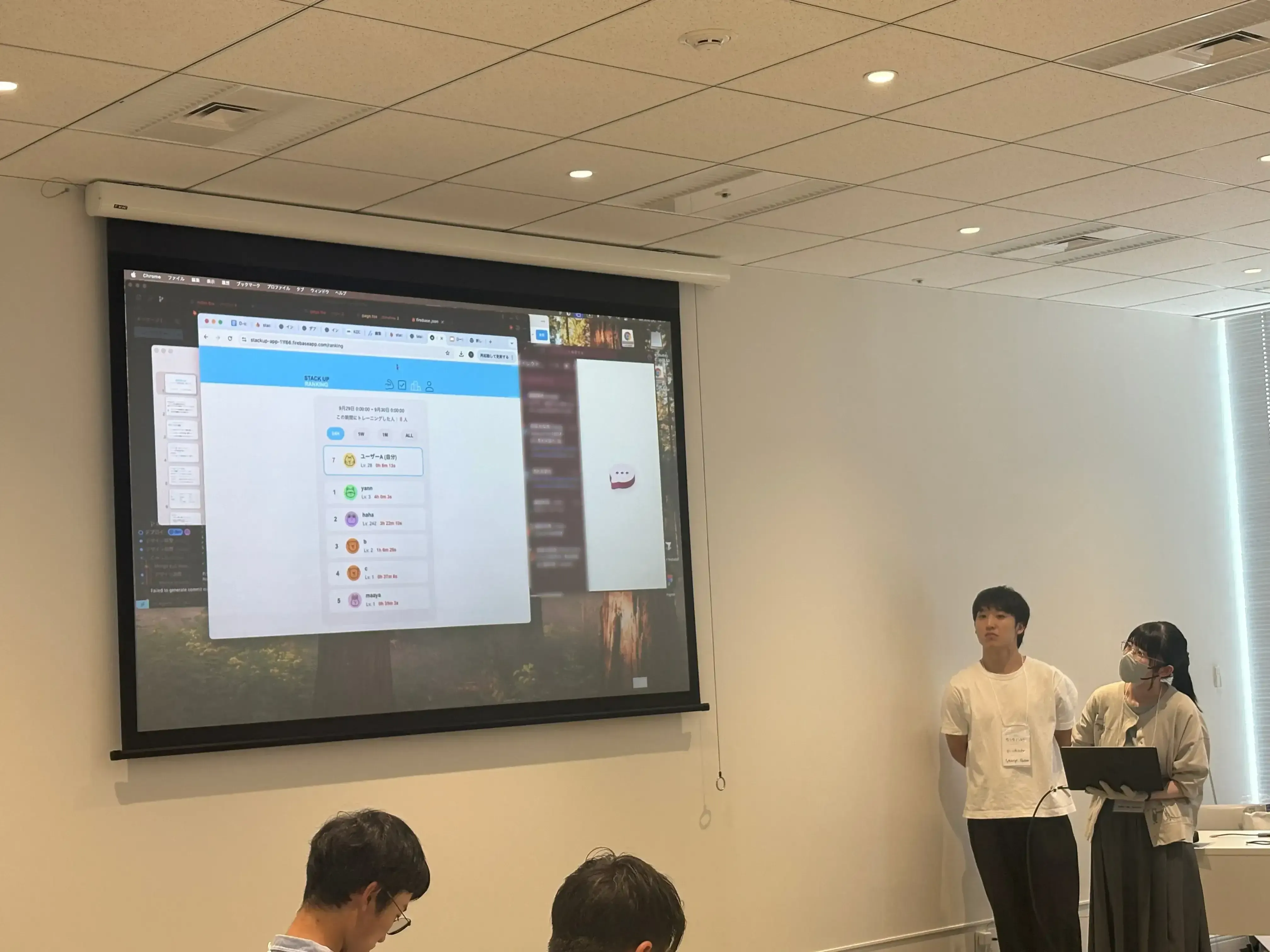 D一族の発表2